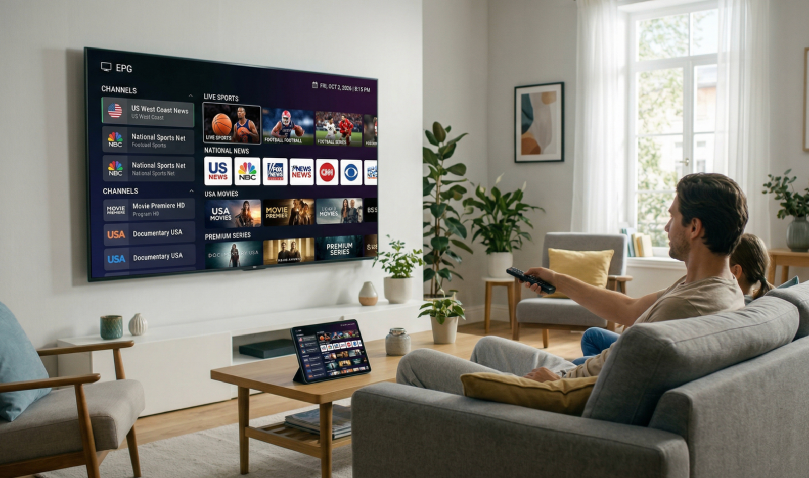 Abonnement IPTV Smart TV 2026
